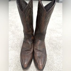 Frye leather Billy cowboy boots